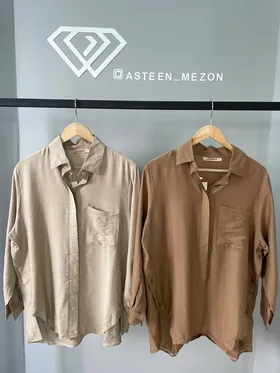 شومیز کرسپو بغل دکمه(SEL)