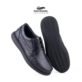 کفش مردانه چرم طبی اداری و روزانه کد 7052025