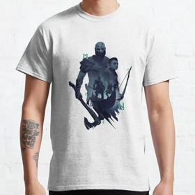 تیشرت طرح The Journey Begins - God of War گاد اف وار کد 10233