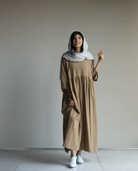 پیراهن چین‌دار ماهک