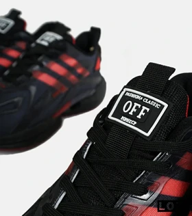 کفش کتانی مردانه و زنانه مشکی قرمز Adidas SUPERNOVA 3
