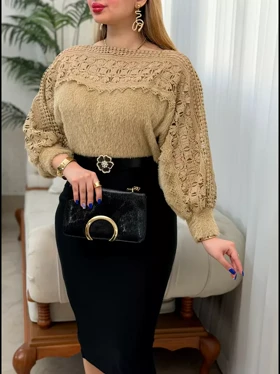 شومیز آیلین 1040093 (موکا)