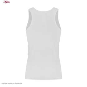 زیرپوش رکابی پسرانه برهان تن پوش سفید کد 1012 بسته 12 عددی