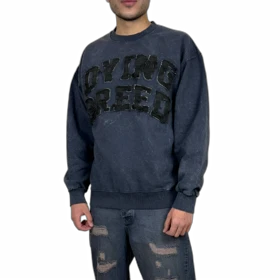 دورس سنگ شور مردانه ذغالی قواره باکسی با گلدوزی برجسته