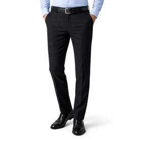 شلوار پارچه‌ای راه راه ریز 043372