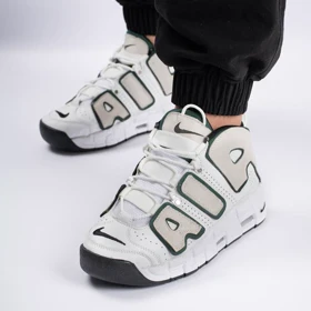 کفش و کتانی مردانه مدل ایر آپتمپو Nike air more Uptempo رنگ سفید کرم