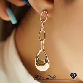گوشواره زنانه ژوپینگ مدل اشک حلقه آویز