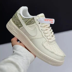 نایک ایر فورس وان بیگ بنگ کرم Nike Air Force 1 Big Bang Cream