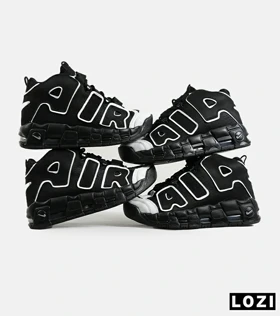 کفش کتانی مردانه و زنانه مشکی سفید NIKE Air More Uptempo '96
