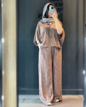 مانتو شلوار مرجان