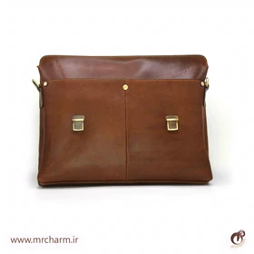 کیف اداری مردانه چرم بافت دار mrch30054