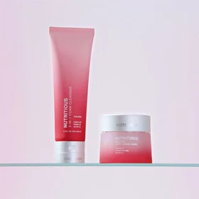 کرم-ماسک مرطوب‌کننده صورت استی لادر, مدل Nutritious Melting Soft مناسب انواع پوست حجم 50 میلی‌لیتر