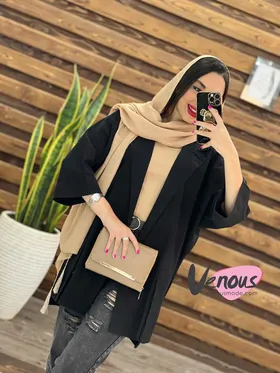مانتو لینن کتی پشت ژیله