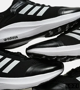 کفش کتانی مردانه مشکی ADIDAS CLOUD Foam