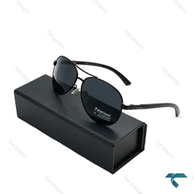 عینک کارتیه مشکی مردانه پولار Cartier-6426-G