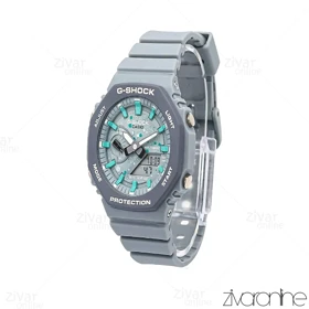 ساعت جی شاک GMA-S2100 زنانه آبی طوسی صفحه آبرنگی 106396