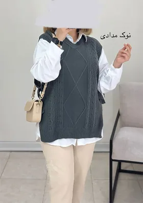 ژیله بافت یقه هفت