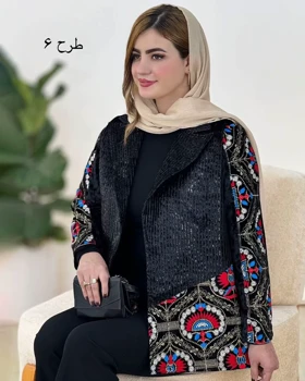 کت مخمل سوزن دوزی