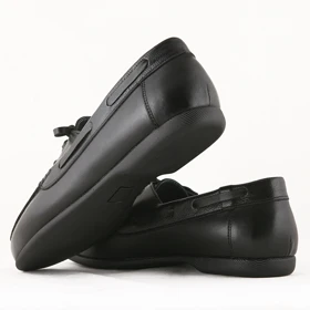 کفش کالج مردانه چرم یلسان مدل فیچر کد 551-GN