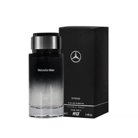 ادوپرفیوم مردانه نایس پاپت Nice مدل مرسدس بنز اینتنس Mercedes Benz Intense حجم 100 میلی لیتر طرح مارک