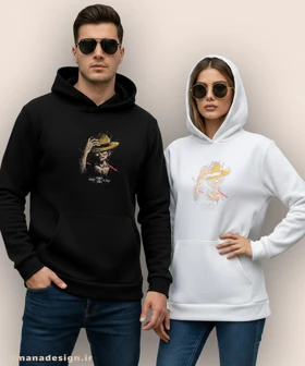 هودی مردانه و زنانه طرح وان پیس شخصیت لوفی کد 905