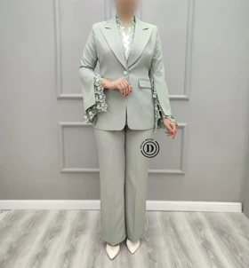 کت و شلوار توردار پریسان 579