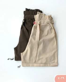 شلوارک لینن 7039