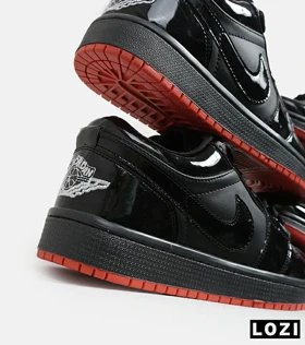 کفش کتانی مردانه مشکی نایک NIKE jordan 1