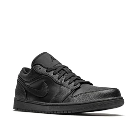 کتانی نایک ایر جردن1 بدون ساق تمام مشکی مستر کوالیتی Nike Air Jordan 1 Low Triple Black