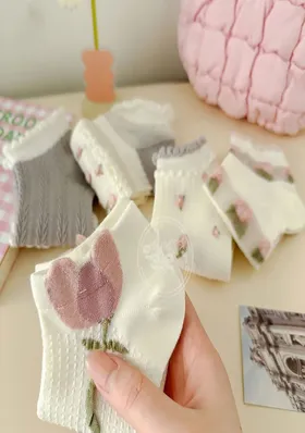 جوراب دخترانه شیشه ای