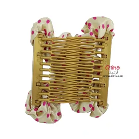 شانه جادویی پارچه ای /ژله ای مدل خالدار جدید