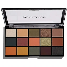 پالت سایه چشم پودری 15 رنگ روولوشن, مدل Reloaded رنگ Division