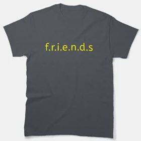 تیشرت فرندز طرح نوشته فرندزfriends کد 95448