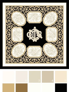 روسری ابریشم کاپرلو