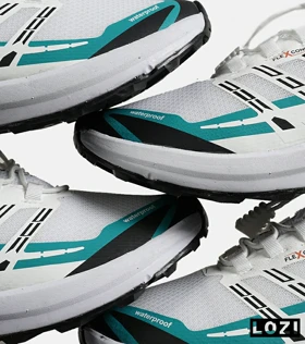 کفش کتانی مردانه و زنانه سفید مشکی آبی HUMTTO waterproof