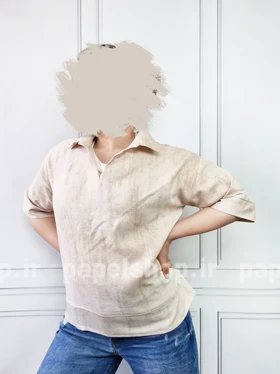 شومیز گازوئیلی جلو بسته