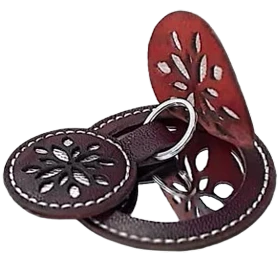 ست آینه و جاکلیدی چرم