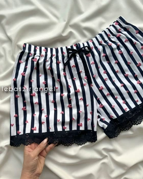 تاپ و شلوارک نخی