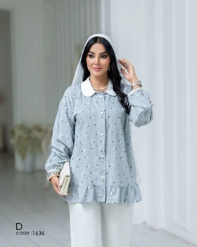 مانتو عروسکی زنانه کد 1636 (ضمانت اصالت)