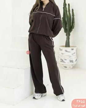 ست سویشرت وشلوارفلور 3655