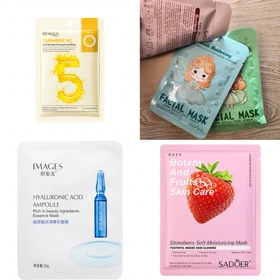 ماسک ورقه ای صورت پک 3عددی پک شماره 10