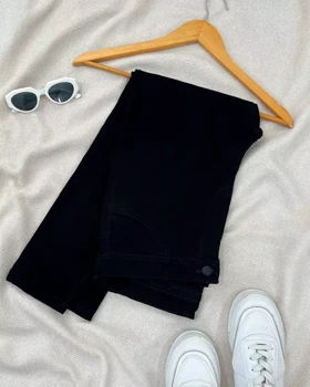 شلوار جین مشکی کد 5474