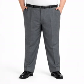 شلوار پارچه‌ای سایز بزرگ مردانه آریا مدل 3761796