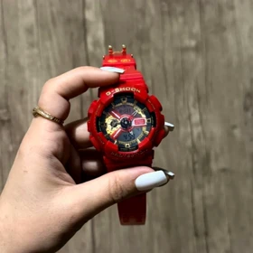 ساعت مچی کاسیو جی شاک قرمز مدل GA-110 اسپرت