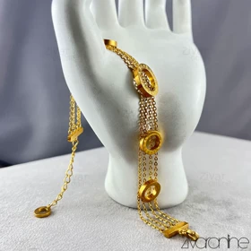 دستبند طرح بولگاری زنانه حلقه‌ای 40183