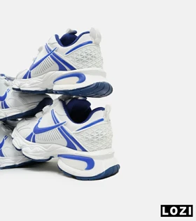 کفش کتانی بچه گانه سفید آبی NIKE VaporMax