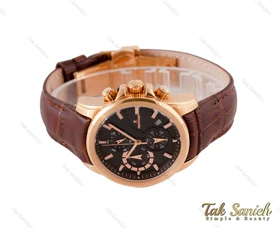 ساعت رومانسون سه موتوره بند چرم زنانه Romanson-3672-L