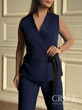 ست وست و شلوار جلو گره‌ای