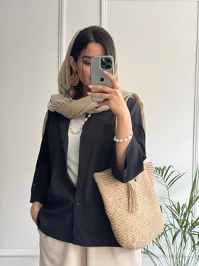 مانتو شومیزی شادی ( دارای ایراد جزئی )