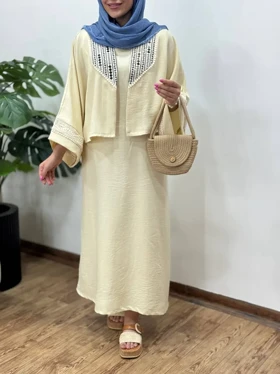 ست سارافون و کت سوزندوزی ترلان